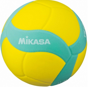 Мяч волейбольный MIKASA VS170W-Y-G р.5 желтый-бирюзовый