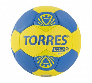 Мяч гандбольный "Torres Club" АРТ.H32142, р.2