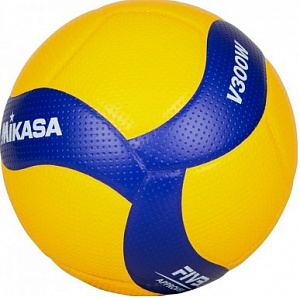 Волейбольный мяч Mikasa V300W р.5  желтый-синий